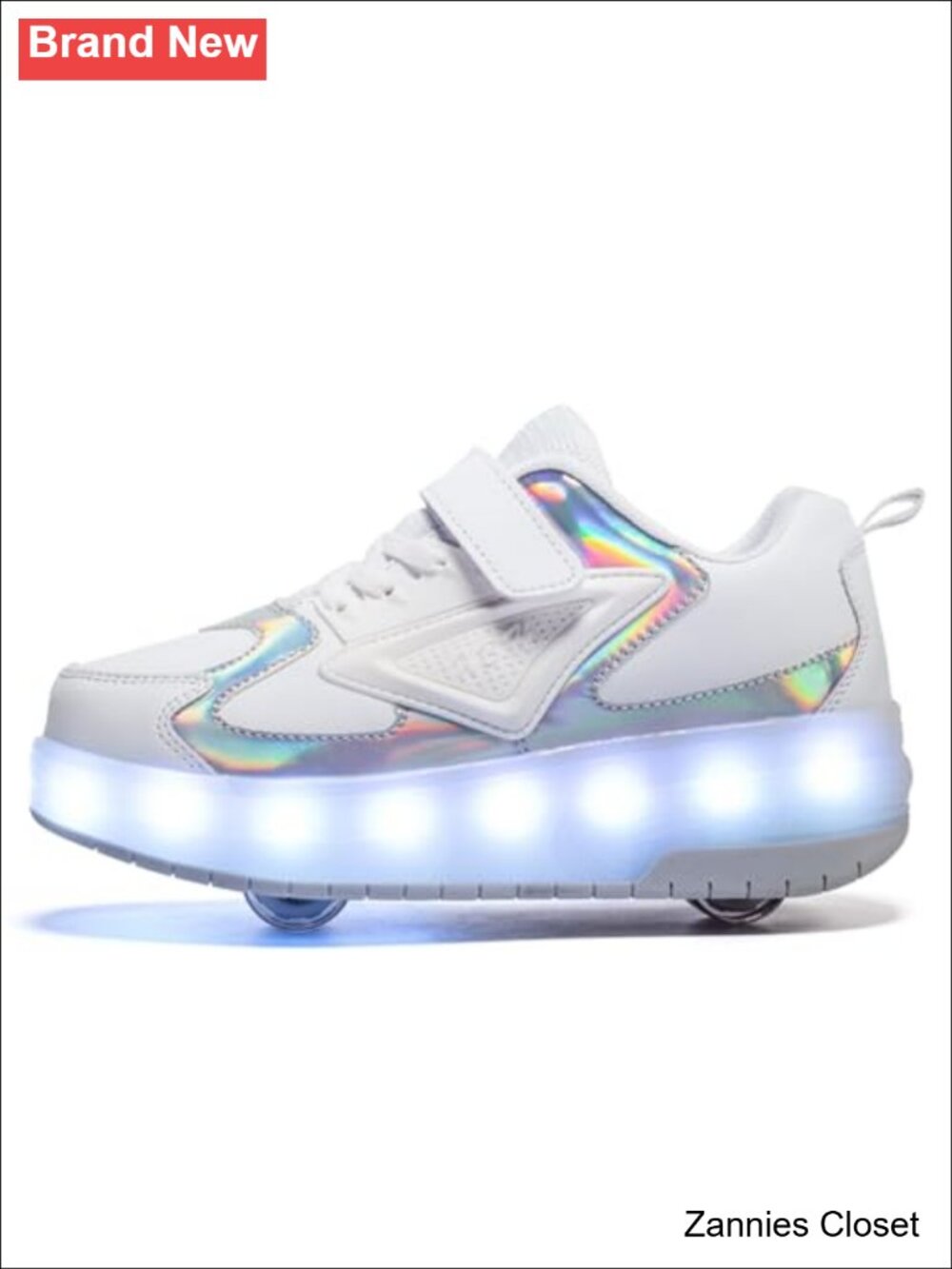✨ Yogeeft Light-Up Roller Shoes 4-in-1 USB Rechargeable Sneakers